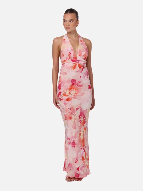 Elodie Maxi Dress - Dahlia Floral