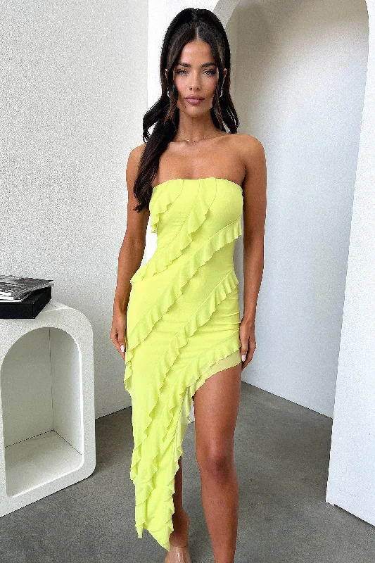 Jadore Dress - Lime