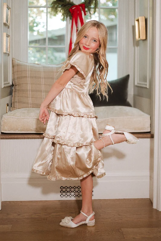 Mini Arabelle Dress In Champagne