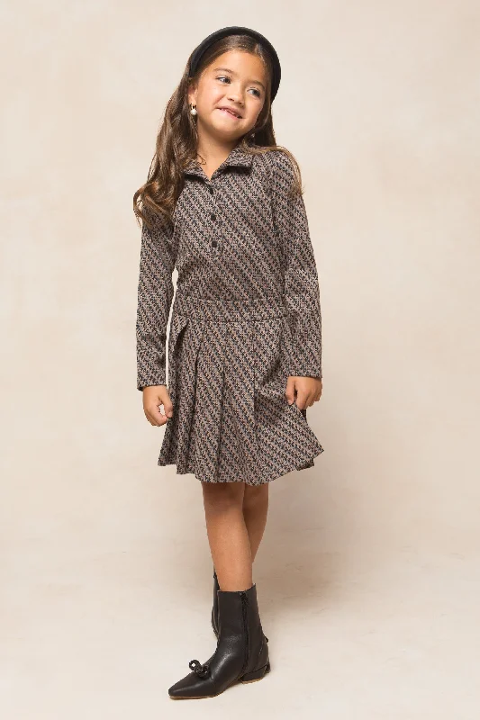 Mini Piper Set in Houndstooth