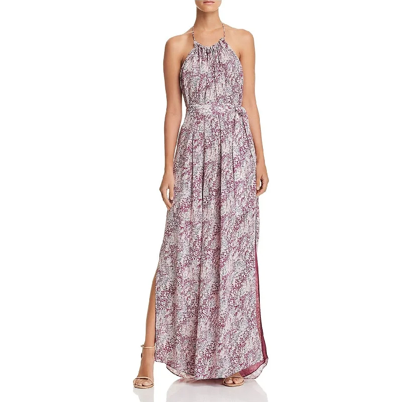 Ramy Brook Womens Naomi A-line Maxi Dress, Purple, X-Small