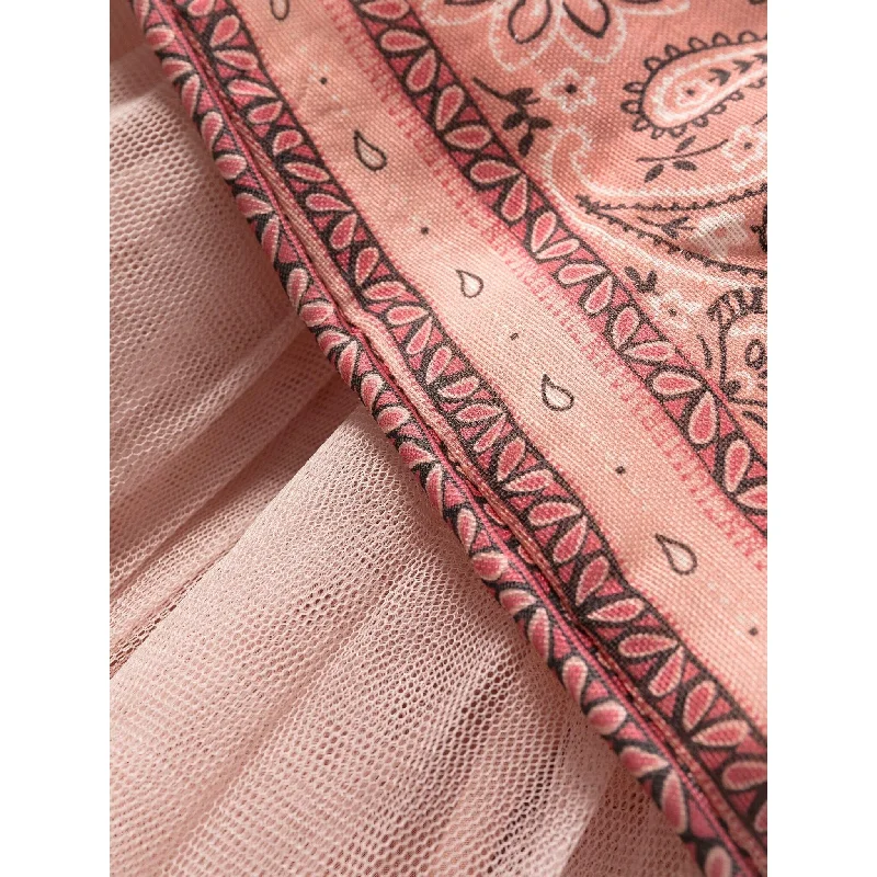 Zimmermann Matchmaker Structured Mini Pink Bandana